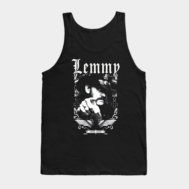 Lemmy Tank Top by Copypapper 